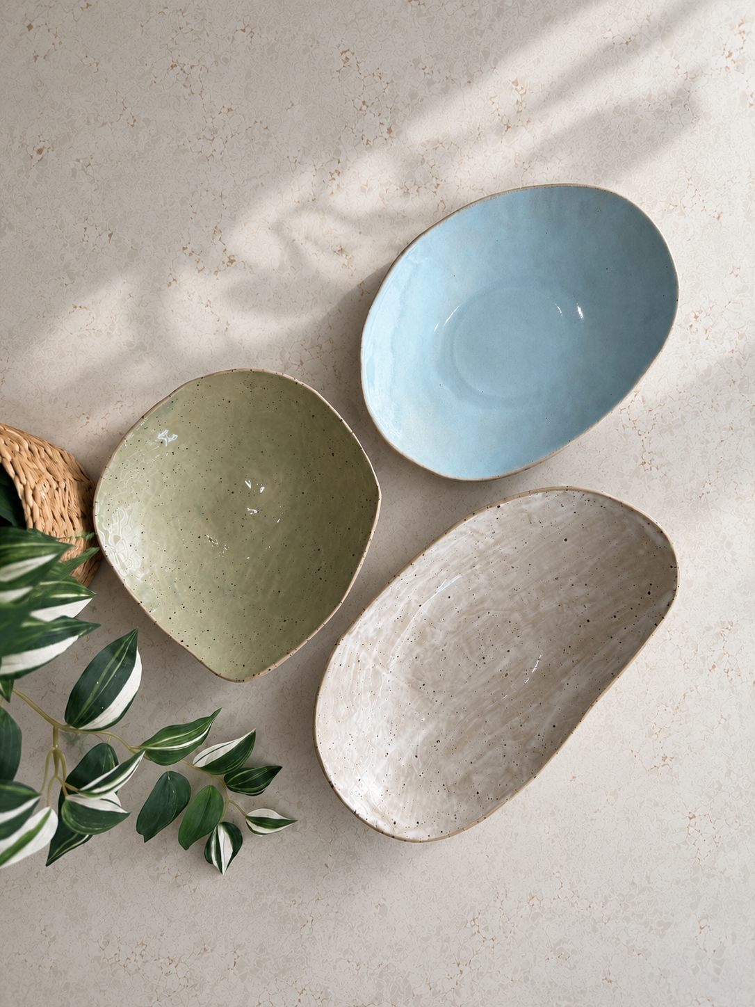 Stoneware Pebbles - Büyük Kaseler