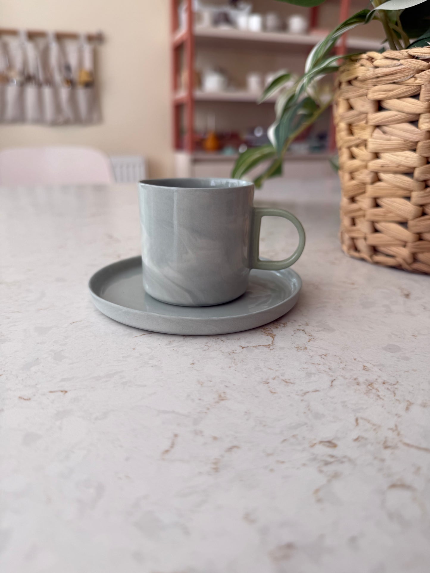 Serenity Marble Türk Kahvesi Takımı
